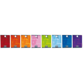 8000 PELLICULE, Cahier piqué 17x22 32p séyès 90g