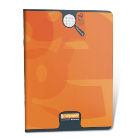 8000 PELLICULE, Cahier piqué 17x22 140p séyès 90g