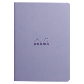 * Rhodiarama piqûre textile IRIS A5 64p dot papier ivoire 90 g