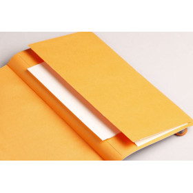 Rhodiarama carnet souple LILAS A6 144 pages ligné papier ivoire 90 g, fermeture
