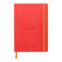 Rhodiarama carnet souple CORAIL A5 160 pages dot papier ivoire 90 g, fermeture é