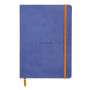 Rhodiarama carnet souple SAPHIR A5 160 pages dot papier ivoire 90 g, fermeture é