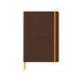 Rhodiarama carnet souple BRONZE A5 160 pages dot papier ivoire 90 g, fermeture é