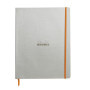 * Rhodiarama cahier souple SILVER A4+ 160 pages ligné papier ivoire 90 g