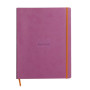 * Rhodiarama cahier souple LILAS A4+ 160 pages ligné papier ivoire 90 g