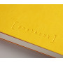 Rhodiarama Goalbook souple JONQUILLE A5 240 pages dot papier ivoire 90 g
