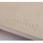 Rhodiarama Goalbook souple BEIGE A5 240 pages petits carreaux 5x5 papier ivoire