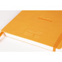* Rhodiarama Meeting ORANGE A5+ 160 pages microperforé papier blanc 90 g, avec é