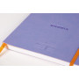 * Rhodiarama Meeting IRIS A5+ 160 pages microperforé papier blanc 90 g, avec éla