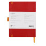* Rhodiarama Meeting COQUELICOT A5+ 160 pages microperforé pap blanc 90 g, avec