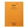 Rhodia Side bloc agrafé côté A4+ 22,3x29,7 cm 80 feuillets petits carreaux 5x5 m