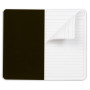 Rhodia Unlimited O&B 9x14 cm 120 pages ligné avec cadre microperforé avec élasti