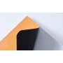 Rhodia Unlimited O&B 9x14 cm 120 pages ligné avec cadre microperforé avec élasti