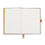 Rhodiarama Goalbook rembordé rigide TAUPE A5 240 pages dot papier blanc 90 g