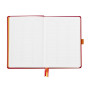 Rhodiarama Goalbook rembordé rigide COQUELICOT A5 240 pages dot papier blanc 90