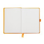 Rhodiarama Goalbook rembordé rigide ORANGE A5 240 pages dot papier blanc 90 g