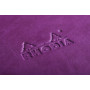 Rhodiarama carnet rembordé rigide A5 VIOLET 192 pages ligné papier ivoire 90 g,