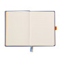 Rhodiarama Goalbook rembordé rigide SAPHIR A5 240 pages dot papier ivoire 90 g
