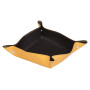Rhodiarama vide-poche réversible simili cuir italien O&B réversible 12x12x4,5 cm