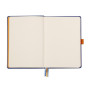 Rhodiarama Goalbook rembordé rigide SAPHIR A5 240 pages dot papier ivoire 90 g
