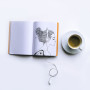 * Rhodia Unlimited BLACK A5+ 16x21 cm 120 pages dot détachables microperforé ave