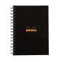 Rhodia Business notebook rembordé rigide reliure intégrale A5 ligné 160 pages 90