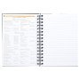 Rhodia Business notebook rembordé rigide reliure intégrale A5 ligné 160 pages 90