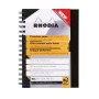 Rhodia Business notebook rembordé rigide reliure intégrale A5 ligné 160 pages 90