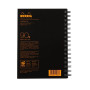 Rhodia Business notebook rembordé rigide reliure intégrale A5 ligné 160 pages 90
