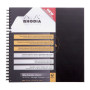 * Reversebook Rhodiactive 90 g, reliure intégrale 21x21 cm 160 pages petits carr