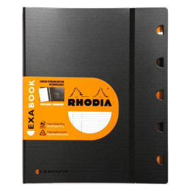 Exabook Rhodiactive rechargeable reliure intégrale A4+ 160 pages ligné avec marg