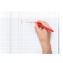 8000 POLYPRO, CAHIER MAGIQUE couverture ardoise double face effaçable piqué blan