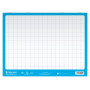 * 8000 POLYPRO, CAHIER MAGIQUE couverture ardoise double face effaçable piqué bl