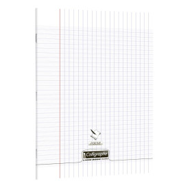 8000 POLYPRO, POESIE & CHANT Cahier piqué incolore 24X32 48p R°séyèsV°uni 90g