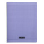 8000 POLYPRO, Cahier piqué  violet 21x29,7cm 192p séyès 90g