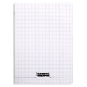 8000 POLYPRO, Cahier piqué  incolore 21x29,7cm 192p Q.5x5 90g