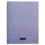 8000 POLYPRO, Cahier piqué violet 24x32cm 96p Q.5x5 90g