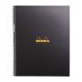 Notebook RHODIACTIVE 90 g, reliure intégrale RsR A4+ 160 pages ligné avec marge