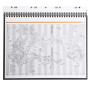 Notebook RHODIACTIVE 90 g, reliure intégrale RsR A4+ 160 pages ligné avec marge