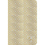 * Neo Deco Collection PrintempsÉté carnet piqûre textile 11x17cm 96p ligné 6 mot