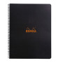 Notebook Rhodia Classic reliure intégrale ORANGE & BLACK 22,5x29,7 cm 160 pages