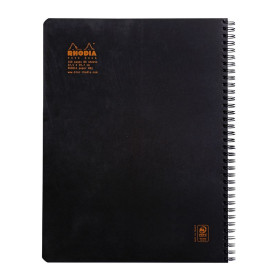 * Notebook Rhodia Classic reliure intégrale O&B 22,5x29,7 cm 160 pages ligné ave