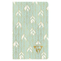 * Neo Deco Collection PrintempsÉté carnet piqûre textile 7,5x12cm 48p ligné 6 mo