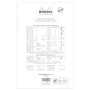 * Meeting Pad  bloc agrafé Rhodia WHITE N°19 A4+ 80 feuillets préimprimés détach