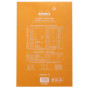 dotPad  bloc agrafé Rhodia ORANGE N°19 21x31,8 cm dot 80 feuillets 80 g