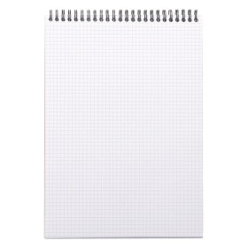 Notepad Rhodiactive 90 g, reliure intégrale A4 160 pages petits carreaux 5x5 mic