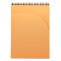 Notepad Rhodiactive 90 g, reliure intégrale A4 160 pages petits carreaux 5x5 mic