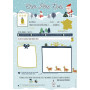 * LETTRES AU PÈRENOEL, set de correspondance de 6 feuilles imprimées A4 100g + 6
