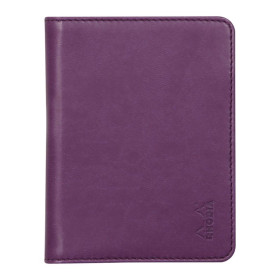 Rhodiarama livret porte-bloc N°11 VIOLET pour bloc ou carnet format A7