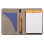 Rhodiarama livret porte-bloc N°12 TAUPE pour bloc ou carnet format B7
